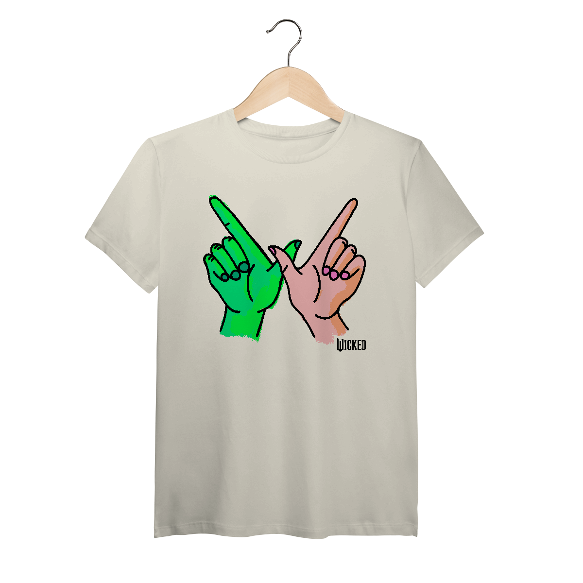Nome do produto: Camiseta (Algodão Peruano) - Wicked W Hands