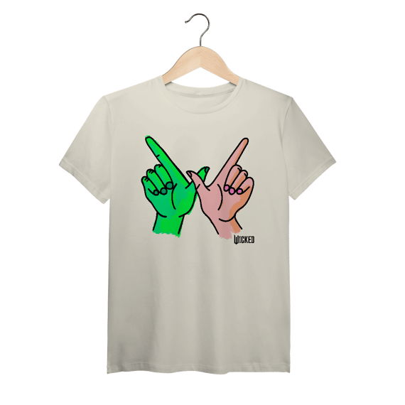 Camiseta (Algodão Peruano) - Wicked W Hands