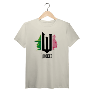 Nome do produtoCamiseta (Algodão Peruano) - Wicked Movie (Pink And Green)