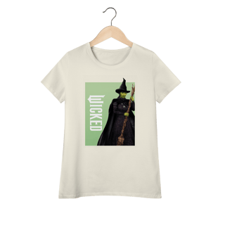 Nome do produtoCamiseta Feminina (Algodão Peruano) - Elphaba
