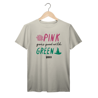 Nome do produtoCamiseta - Pink Goes Good With Green
