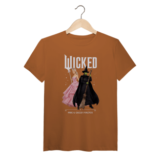 Nome do produtoCamiseta (Algodão Peruano) - Wicked: Pink And Green Forever