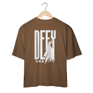 Nome do produtoCamiseta Oversized - Defy Gravity