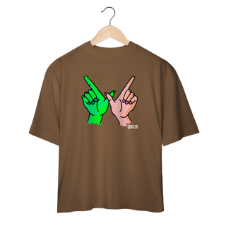 Nome do produtoCamiseta Oversized - Wicked W Hands