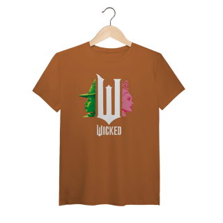 Nome do produtoCamiseta (Algodão Peruano) - Wicked Movie (Pink And Green)