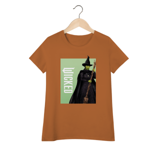 Nome do produtoCamiseta Feminina (Algodão Peruano) - Elphaba