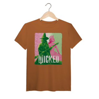 Nome do produtoCamiseta (Algodão Peruano) - Elphaba & Glinda