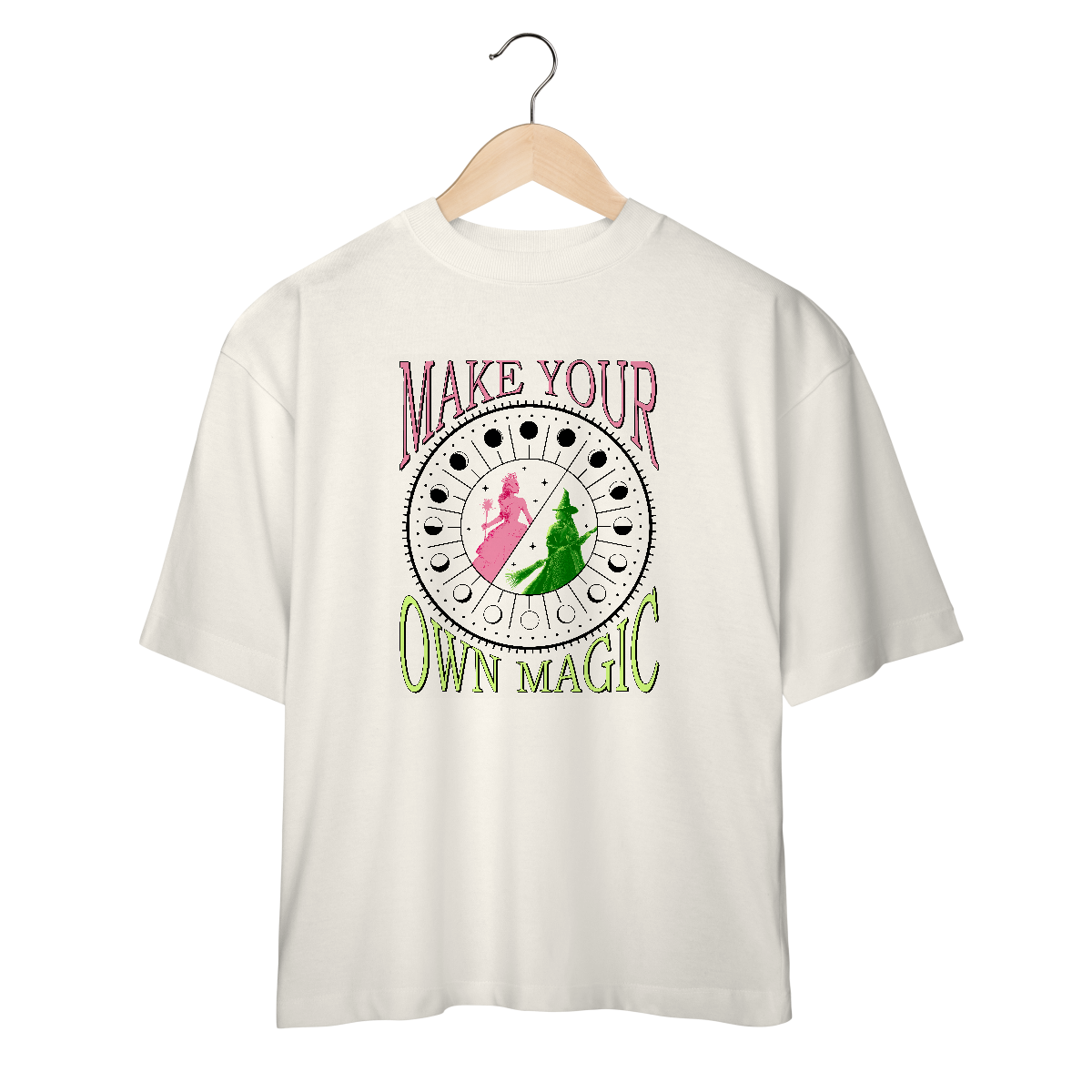 Nome do produto: Camiseta Oversized - Make Your Own Magic