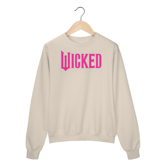 Nome do produtoMoletom Fechado - Wicked Movie (Pink)