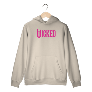 Nome do produtoMoletom Canguru - Wicked Movie (Pink)