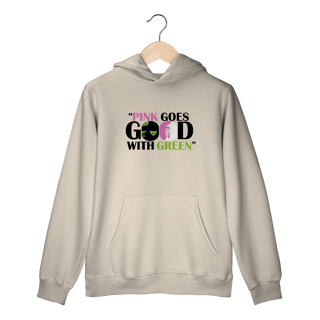 Nome do produtoMoletom Canguru - Pink Goes Good With Green