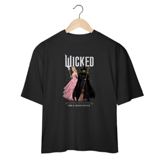 Nome do produtoCamiseta Oversized - Wicked: Pink And Green Forever