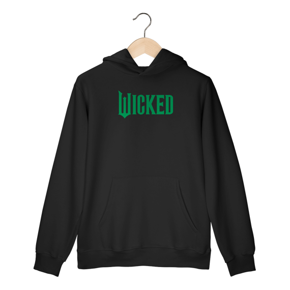 Moletom Canguru - Wicked Movie (Green)