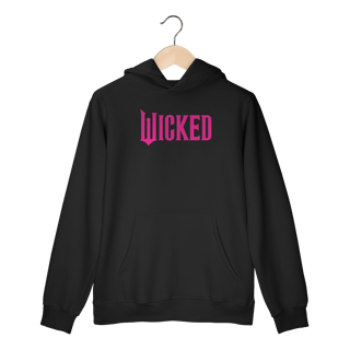 Nome do produtoMoletom Canguru - Wicked Movie (Pink)