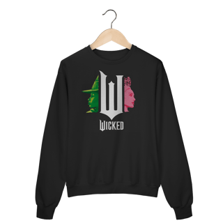 Moletom Fechado - Wicked Movie (Pink And Green)