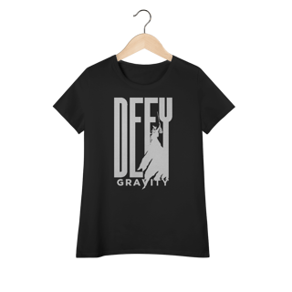 Nome do produtoCamiseta Feminina (Algodão Peruano) - Defy Gravity