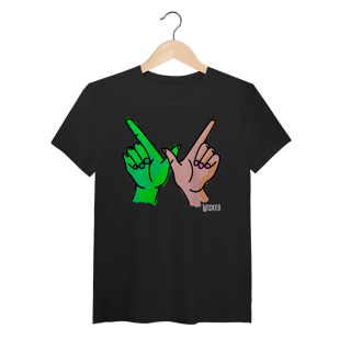 Nome do produtoCamiseta (Algodão Peruano) - Wicked W Hands