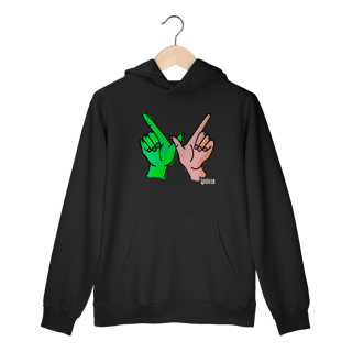 Nome do produtoMoletom Canguru - Wicked W Hands