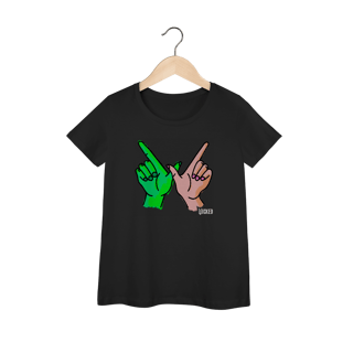 Nome do produtoCamiseta Feminina - Wicked W Hands