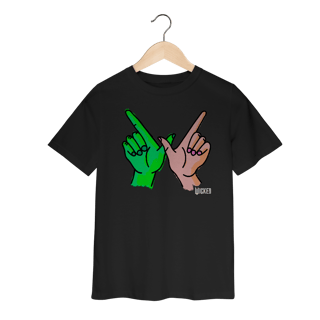 Nome do produtoCamiseta Infantil - Wicked W Hands