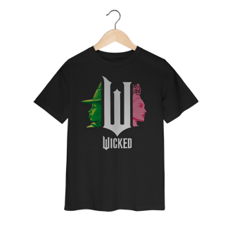 Nome do produtoCamiseta Infantil - Wicked Movie (Pink And Green)
