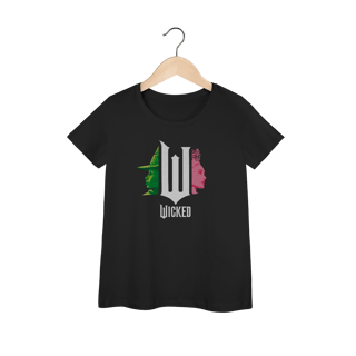 Nome do produtoCamiseta Feminina - Wicked Movie (Pink And Green)