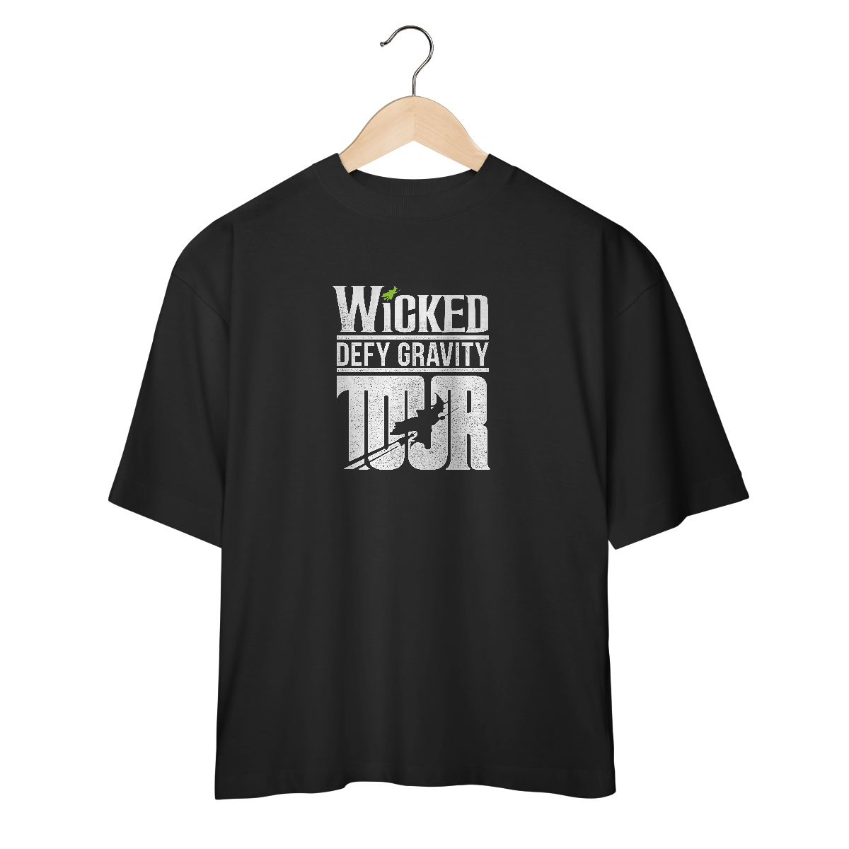 Nome do produto: Camiseta Oversized - Defy Gravity Tour