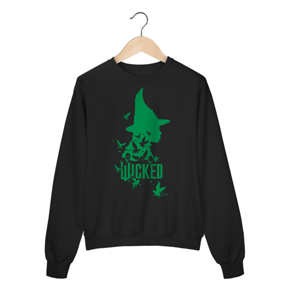Moletom Fechado - Wicked (Elphaba)