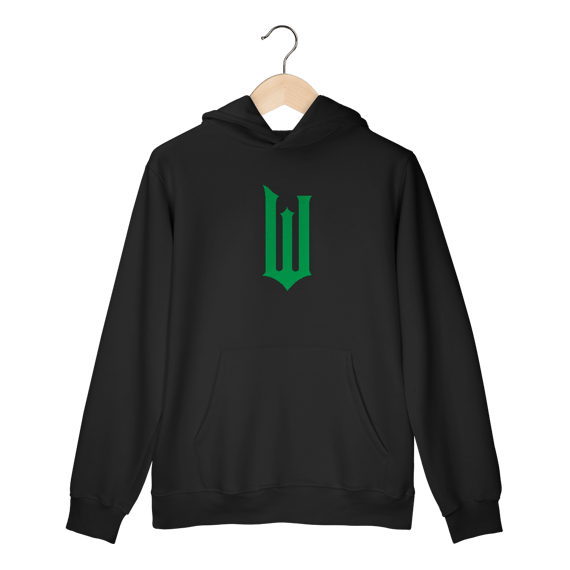 Moletom Canguru - Wicked (Elphaba) - Frente e Costas