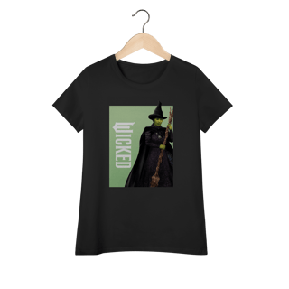Nome do produtoCamiseta Feminina (Algodão Peruano) - Elphaba