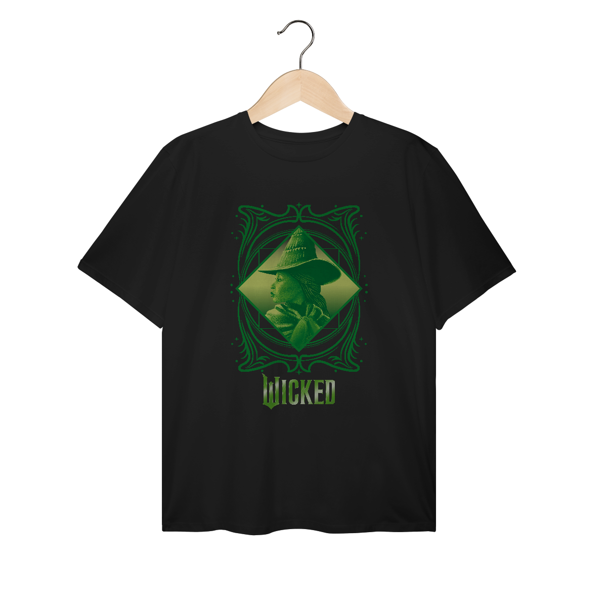 Nome do produto: Camiseta Plus Size - Elphaba