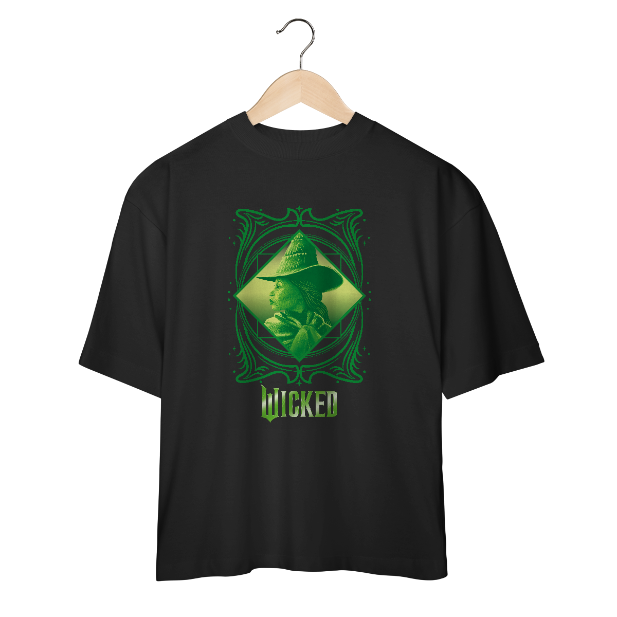 Nome do produto: Camiseta Oversized - Elphaba