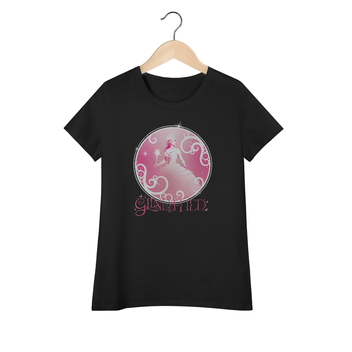 Nome do produto: Camiseta Feminina (Algodão Peruano) - Glinda-fied