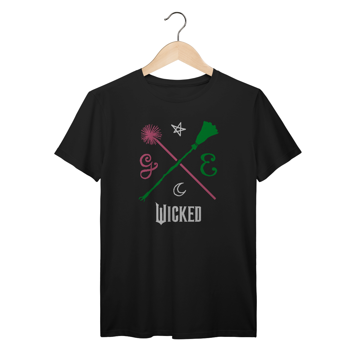 Nome do produto: Camiseta - Wicked (Pink And Green)