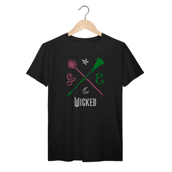 Camiseta - Wicked (Pink And Green)