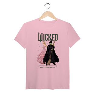 Nome do produtoCamiseta (Algodão Peruano) - Wicked: Pink And Green Forever