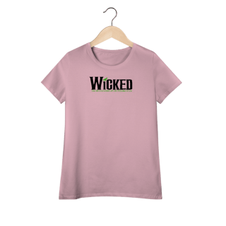 Nome do produtoCamiseta Feminina (Algodão Peruano) - Wicked The Musical