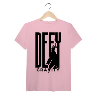 Nome do produtoCamiseta (Algodão Peruano) - Defy Gravity