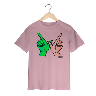 Nome do produtoCamiseta Infantil - Wicked W Hands