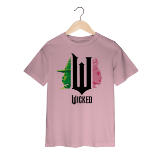 Nome do produtoCamiseta Infantil - Wicked Movie (Pink And Green)
