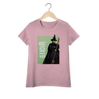 Nome do produtoCamiseta Feminina (Algodão Peruano) - Elphaba