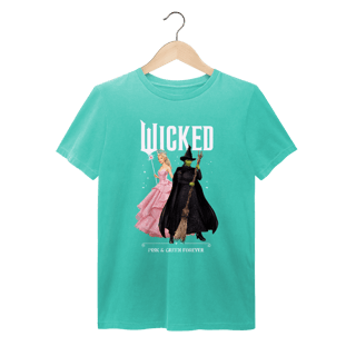 Nome do produtoCamiseta Estonada - Wicked: Pink And Green Forever