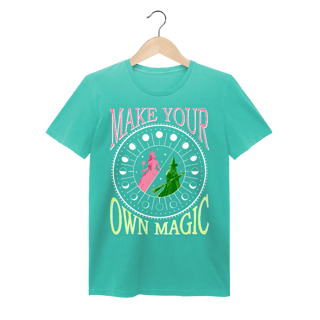 Nome do produtoCamiseta Feminina Estonada - Make Your Own Magic