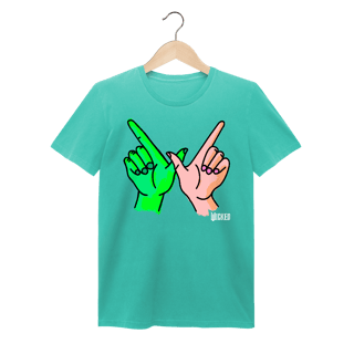 Camiseta Feminina Estonada - Wicked W Hands