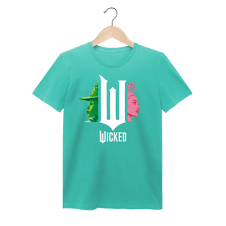 Nome do produtoCamiseta Feminina Estonada - Wicked Movie (Pink And Green)