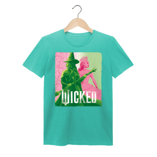 Camiseta Feminina Estonada - Elphaba & Glinda