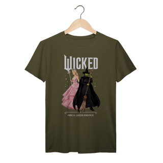 Nome do produtoCamiseta - Wicked: Pink And Green Forever