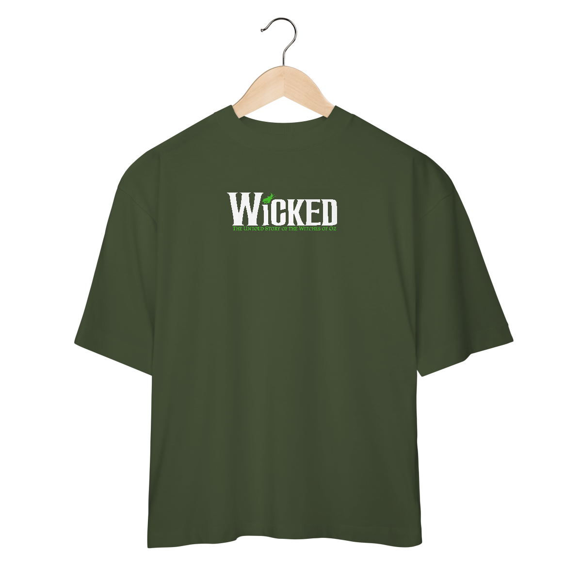 Nome do produto: Camiseta Oversized - Wicked The Musical