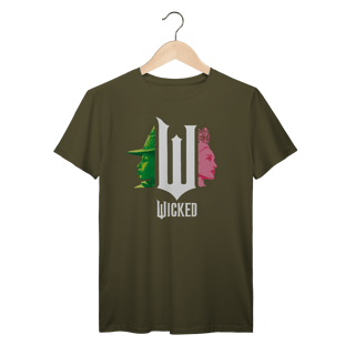 Nome do produtoCamiseta - Wicked Movie (Pink And Green)