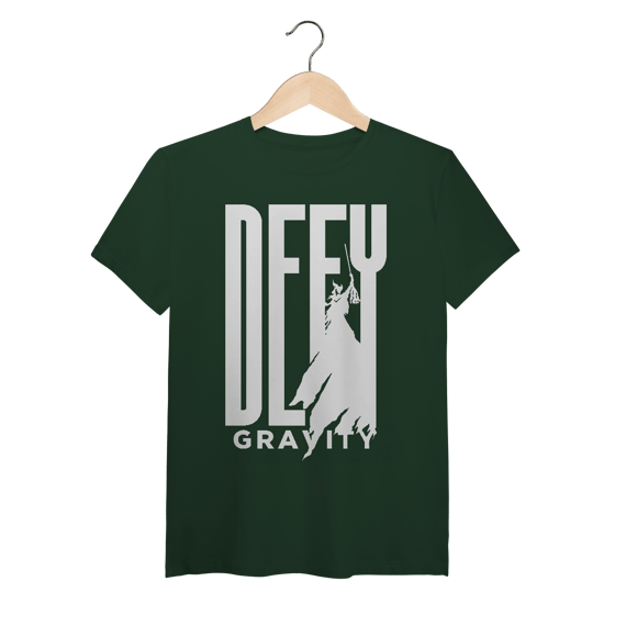Camiseta (Algodão Peruano) - Defy Gravity